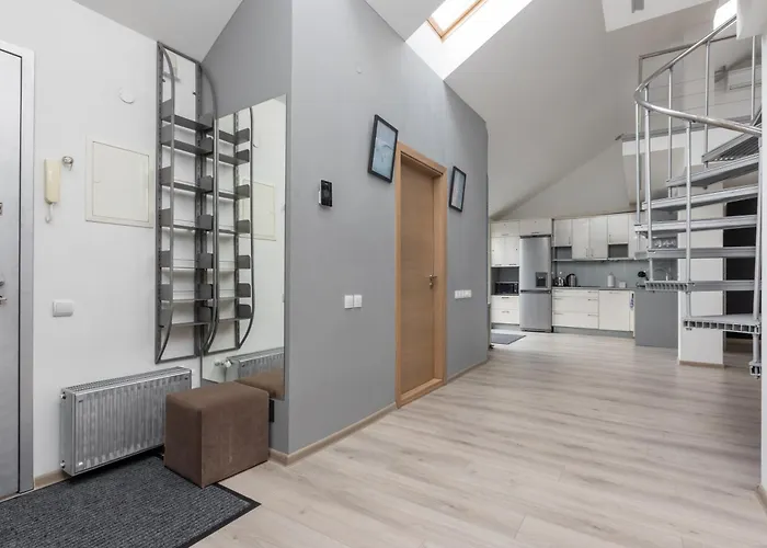 Penthouse With Terrace Апартаменты Рига